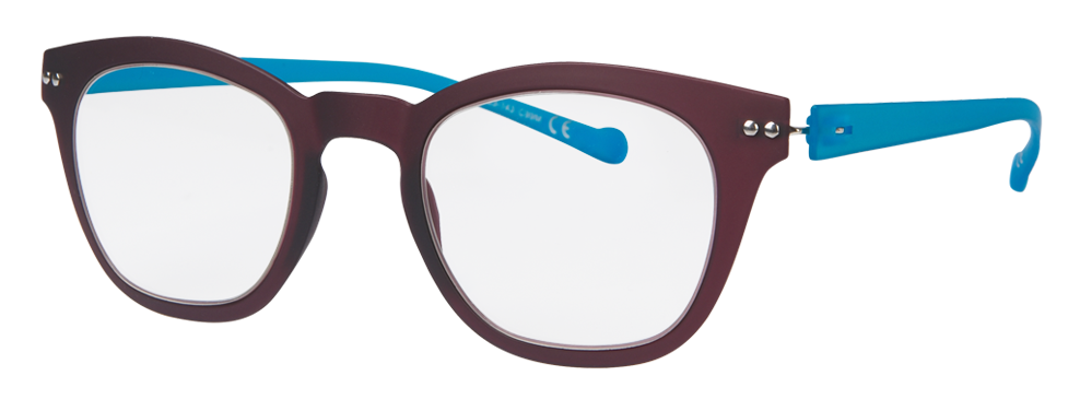 mens fashion glasses – V3.1 Violet & Blue