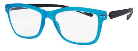womens fashion glasses – V3.3 Matte Blue & Black