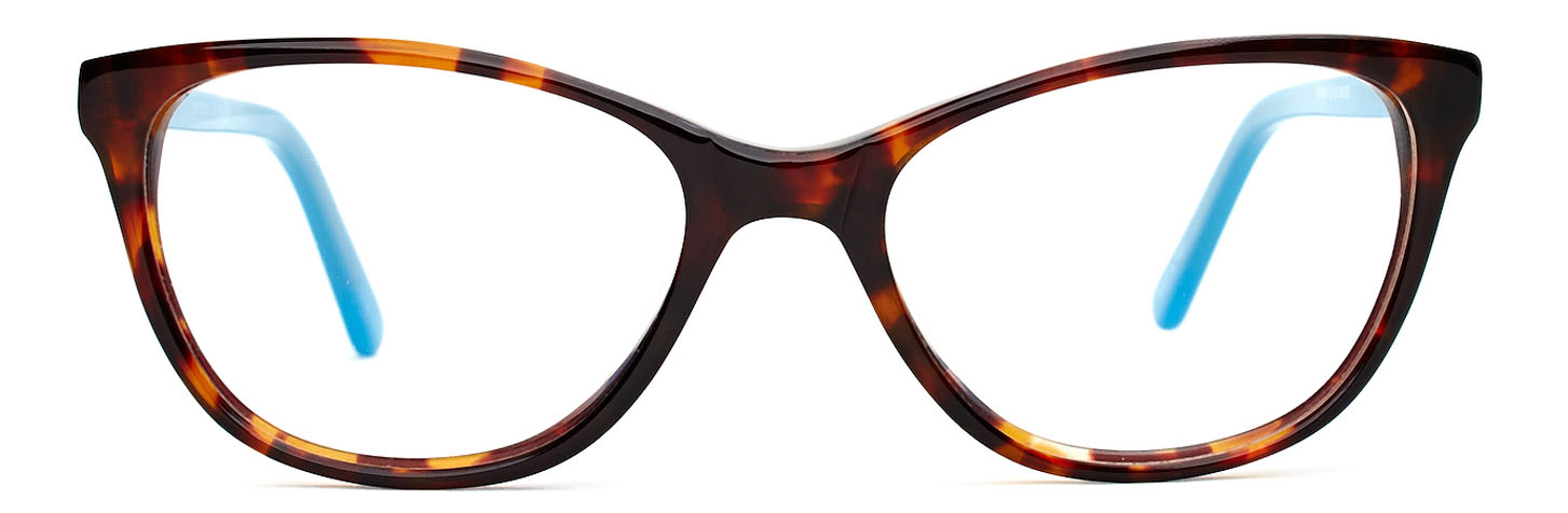 womens fashion glasses – Abri Blue Tortoise